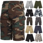 Rothco Extra Long Cargo Bdu Shorts Tactical Work Uniform Fatigues Below Knee