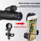 62-105mm Mobile Phone Camera Clip Mount Spotting Scope Adapter Focusing Bracket
