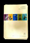 Original Vintage Lot Mercedes Benz Car Marine Engine Catalog Brochure Ad Boat