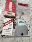 Starrett No  C493b Satin Chrome Finish Steel Protractor Depth Gage - Vintage
