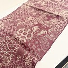 Hanging Ornaments  b 14 5x62 Long Vintage Japanese Kimono Silk Fabric Rw50