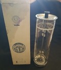 Vintage Marvy Barber Shop Number 3 Disinfectant   Germicide Sanitizer Glass Jar