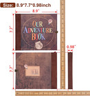 Adventure Scrapbook Album  Retro Travel Diary For Couples  Wedding   Memory Book