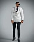 Business Men Blazer Coats Slim Fit Formal Prom Peak Lapel Tuxedos Prom Jackets