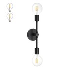 Modern Bathroom Vanity Lights Black Wall Sconces With Led Bulb Hallway Bedroom