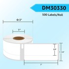 500 roll Return Address Labels 30330 3 4  X 2  For Dymo Labelwriter 450 Turbo