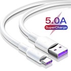 Usb Type C Data Cable 5a Fast Charging Usb-a To Usb-c Charger Lot Cord For Phone