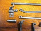 Singer 128 Sewing Machine Parts Rods Linkages Bell Crank  Feed Dog  Carrier 1948