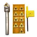 1 2inch Shank Chamfering Tool Bit Turning Tool Holder  tcmt16t304 Carbide Insert