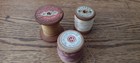 Vintage Clarkes American Thread Co  Wooden Thread Spools