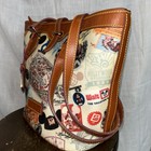 Dooney   Bourke Walt Disney World Anniversary Bucket Shoulder Bag Mo293639 Used