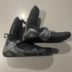 Xcel 5mm Drylock Surf Booties Celliant Black Men   s Size 8  10 Inches 