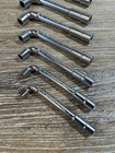Lot  9  Facom Metric Angled Socket Wrenches 8mm-19mm 6 Point Ogv  75 Vg Fs