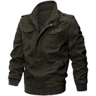 Men s Bomber Jackets Cargo Outdoor Training Windbreaker Hiking Travel Work Coats