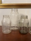 Lot 24 Antique Apothecary Pharmacy Dairy Bottles Horlick Listerine 3   -9   