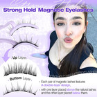 Magnetic Eyelashes Natural Look Magnetic Eyelashes With Applicator No Glue Magne