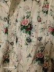 Vintage 1980 s Ralph Lauren Cotton linen Country Floral Cottagecore Set