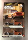 Hot Wheels 25 Years Furious    67 Chevy Custom flatbed Personnalise C10 Lot Of 2
