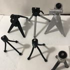 Lot Of 6 Photo Mini Tripod Mount Tabletop Adjustable Holder Ambitious targum