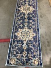 Blue Light Blue 2 -2  X 10 -0  Damaged Rug  Reduced Price 1172681279 Mad473m-210
