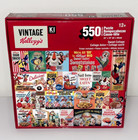 550 Pc Puzzle Vintage Kellogg s Retro Cereal Collage By Ki Puzzles Brand New