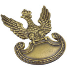 294 Ww2 Polish Army Officers Cap Eagle Badge 1919 Poland