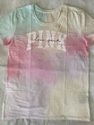 Victoria s Secret Love Pink Freya Tie Dye Shirt L Fleece Campus Pants M Set Nwt