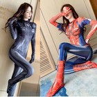 Spider-women Cosplay Costume Spiderman Bodysuit Tight Zentai Outfit Halloween