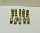  10 Pcs  Parker rectus 20kaan10mpxs  Brass low Pressure Quick Coupling 1 8  New 
