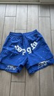 Men s Blue white Graphic Print Board Shorts Swim Trunks Drawstring Size M