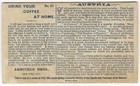Austria Arbuckle Coffee 1893 Sports Pastimes No 21 Opera Swimming Trade Card