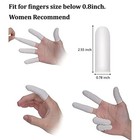 Cuttte  approx  330 Pcs Latex Finger Cots  Medium Finger Gloves Protectors Dispo