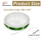 22 Gauge Copper Wire For Jewelry Making Tarnish Resistant Bead Wire Green