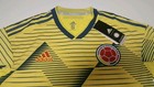 Adidas 2019 Colombia Home Authentic Soccer Jersey Climachill  130 Dn6620 Size S