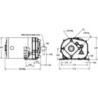 Dayton 1lpp7 Ac Gearmotor  600 In-lb Max  Torque  6 Rpm Nameplate Rpm  115v Ac