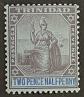 Travelstamps  Trinidad Stamps Scott  80 - 2 1 2p Brittania Mint Mogvlh