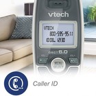 Vtech Cs6124 Dect 6 0 Cordless Phone Answering System 1 Handset White