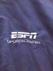 Espn    Sportscenter Pullover Windbreaker Sz L Black Jacket- Nwt