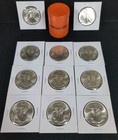 1986 Unc American Silver Eagle 1 Oz  999 Fine From Original Orange Tube  No Tube