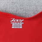 Zoot Performance Tri Tank Top Mens Xl Black Red Half Zip Cycling Back Pockets