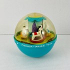 Vintage 1966 Fisher Price No 165 Weighted Chime Ball Baby Musical Carousel Toy