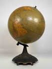 Antique Weber Costello 12  Pre-ww2 Political Globe World Internationalist   Base
