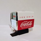 Coca-cola 1958 s Die Cast Metal Musical Fountain Machine By Enesco 1997-tested