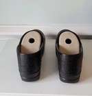 Dansko Womens Pro Xp Black Floral Tooled Leather Clogs Size 41