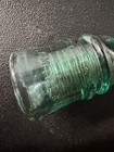 Amtel 8 Embossed Aqua Glass Telegraph Insulator