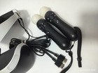 Sony Playstation Vr Headset Psvr Ps4 Ps5 - Headset And 2 Controllers Cuh-zvr