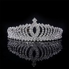 Rhinestone Kids Girl Crystal Tiara Hair Band Bridal Princess Prom Crown Headband