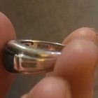 Mgw Sterling Silver Men s Band Ring 925 Black Onyx Rectangle Size 9 75