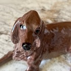 Vtg Heredities Of England Charm Of Creamware English Irish Setter Dog Figurine