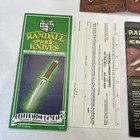 Vintage Randal Made Knives Knife Catalog  And Inserts Lot